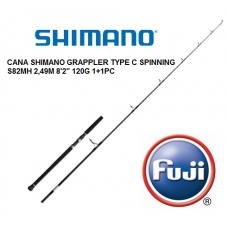 CANA SHIMANO GRAPPLER TYPE C SPINNING S82MH 2,49M 8'2" 120G 1+1PC ( ATUM )